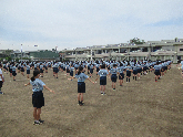 写真　運動会練習
