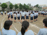写真　運動会練習