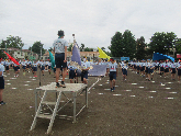 写真　運動会予行