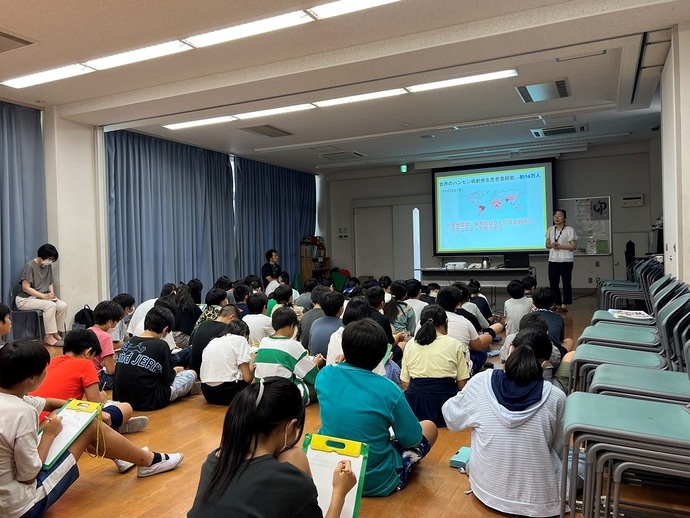 ハンセン病出前授業