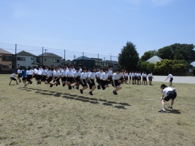 学年種目「大縄跳び」