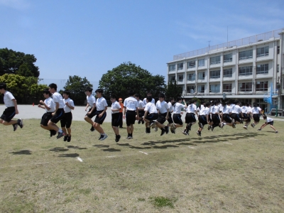 学年種目「大縄跳び」