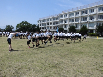 学年種目「大縄跳び」