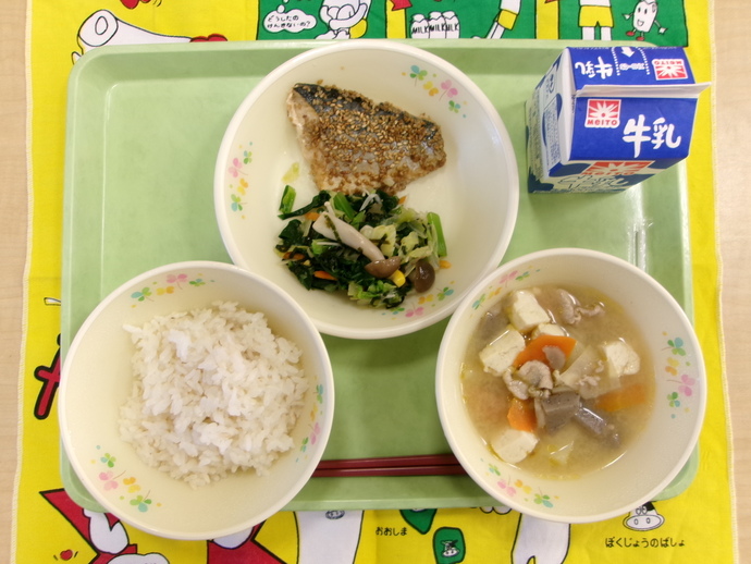 今日の給食