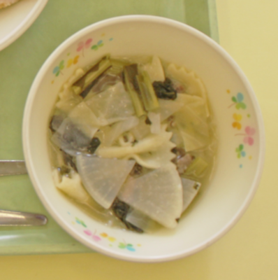 写真:きよせの野菜たっぷりスープ