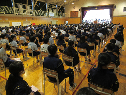 写真 生徒会役員選挙