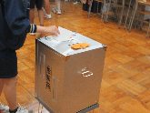 写真　生徒会役員選挙