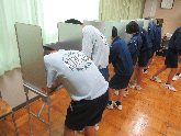 写真　生徒会役員選挙