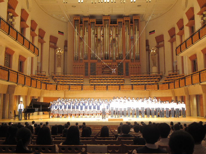 写真　合唱コンクール