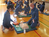 写真　救命救急講習会