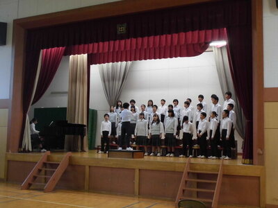 学年リハーサル