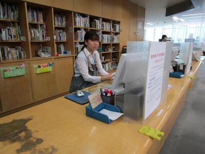 職場体験の様子