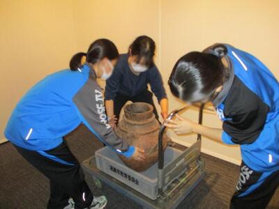 職場体験の様子