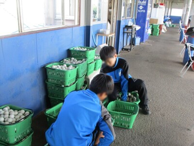 職場体験の様子