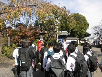 川越校外学習の様子