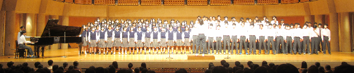 写真　合唱コンクール