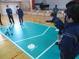 写真 ボッチャ大会