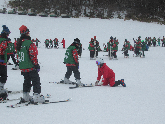 写真　スキー教室