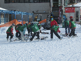 写真　スキー教室