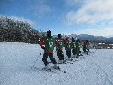 写真　スキー教室