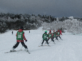 写真　スキー教室