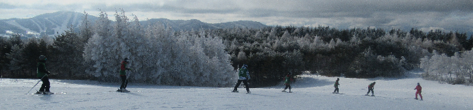 写真　スキー教室