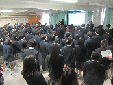 写真　学年集会