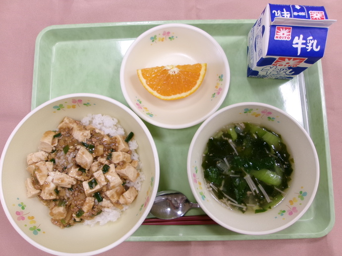 今日の給食