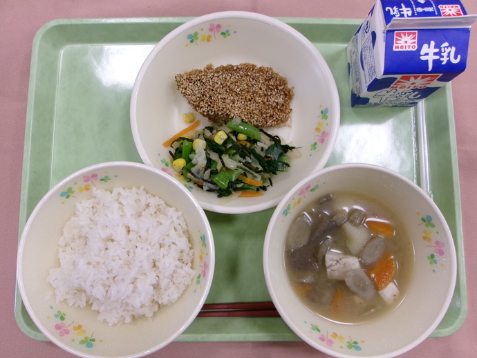 今日の給食