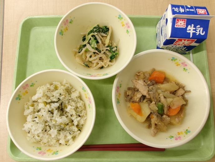 今日の給食