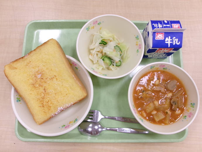 今日の給食