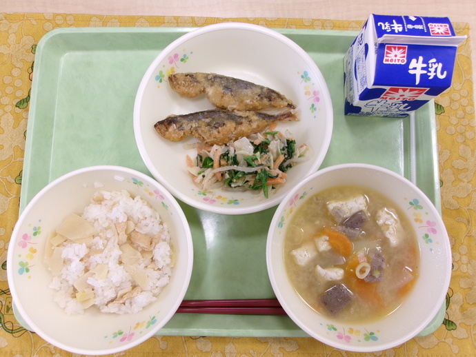今日の給食