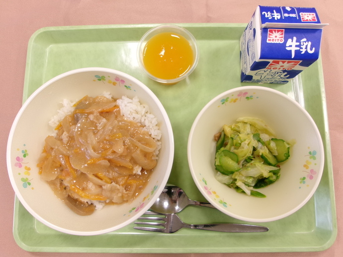 今日の給食