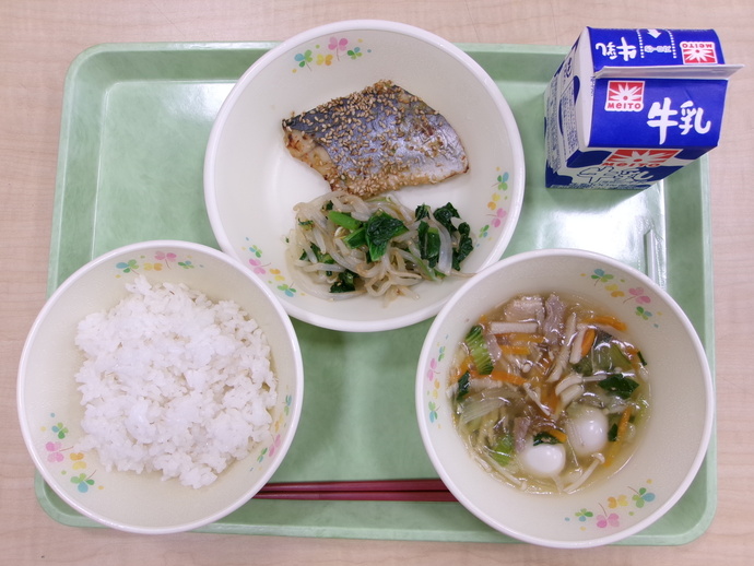 今日の給食