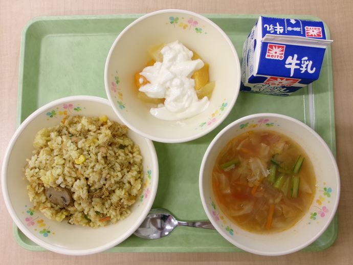 今日の給食