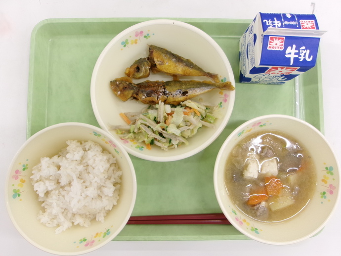 今日の給食