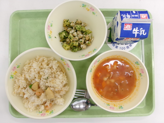今日の給食