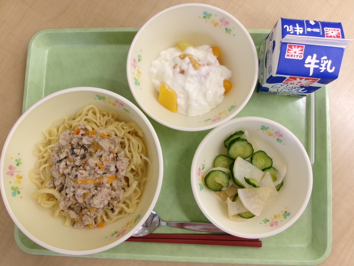 今日の給食