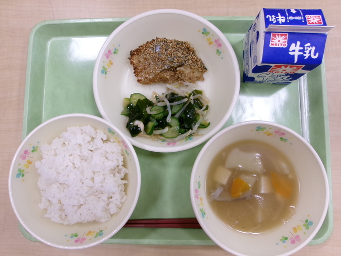 今日の給食