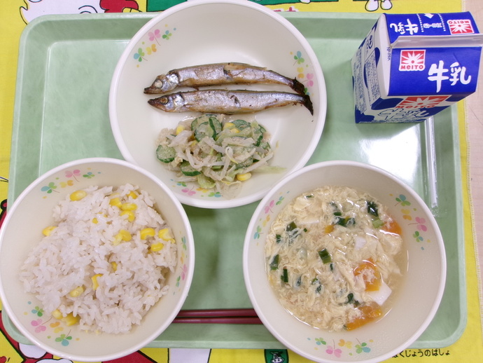 今日の給食