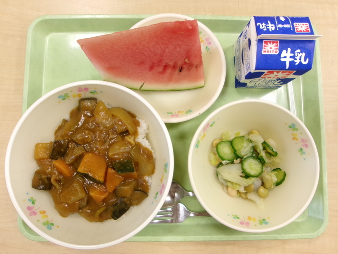 今日の給食