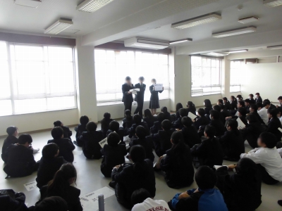 学年集会