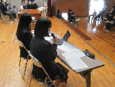 写真　生徒総会