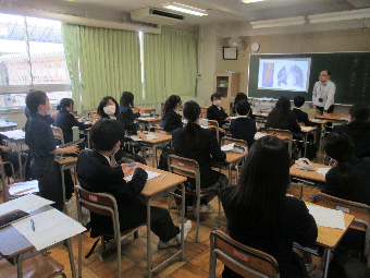 写真　清瀬を語れる生徒