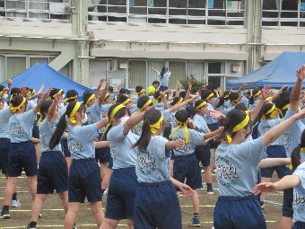 写真 運動会予行