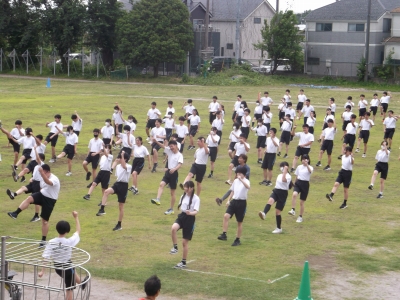 3年学年練習