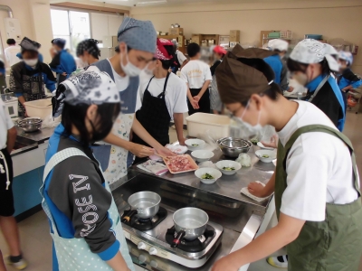 調理実習