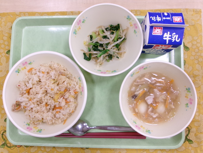 今日の給食