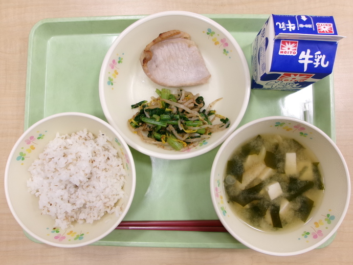 今日の給食