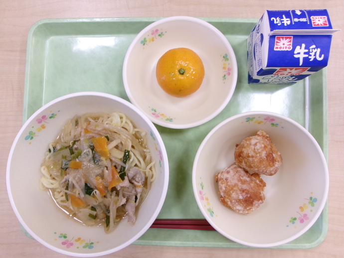 今日の給食